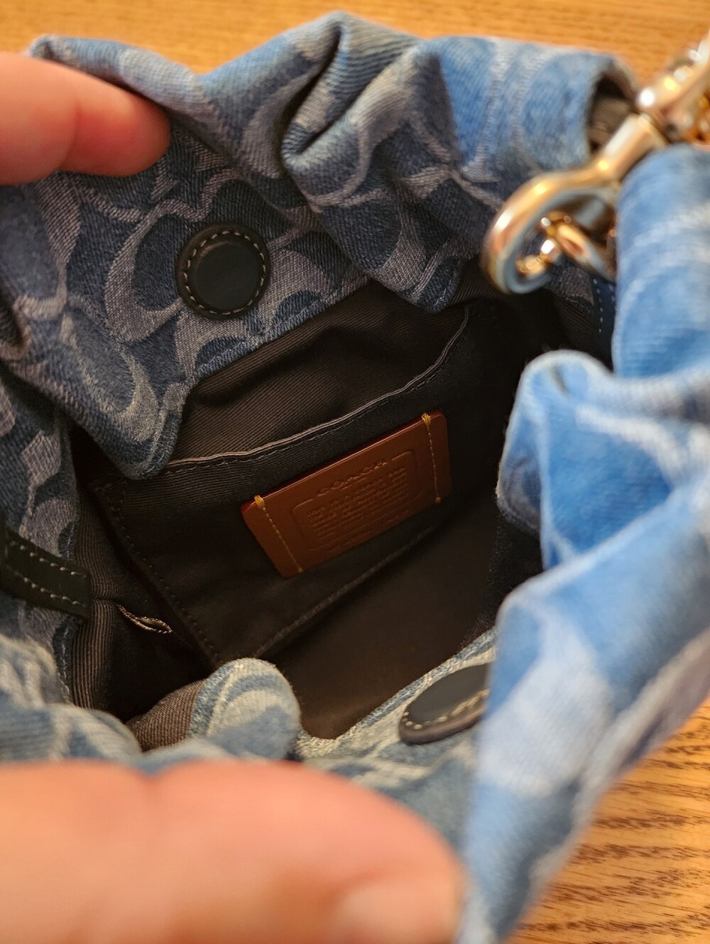 Coach Faye Mini Drawstring Bag - Picture 3 of 9
